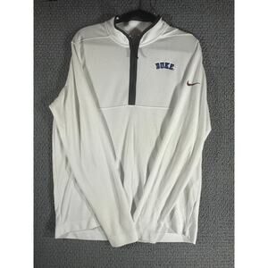 Nike Dri Fit Duke Victory GM2143 Quarter Zip Pullover / Duke Blue Devils / Large